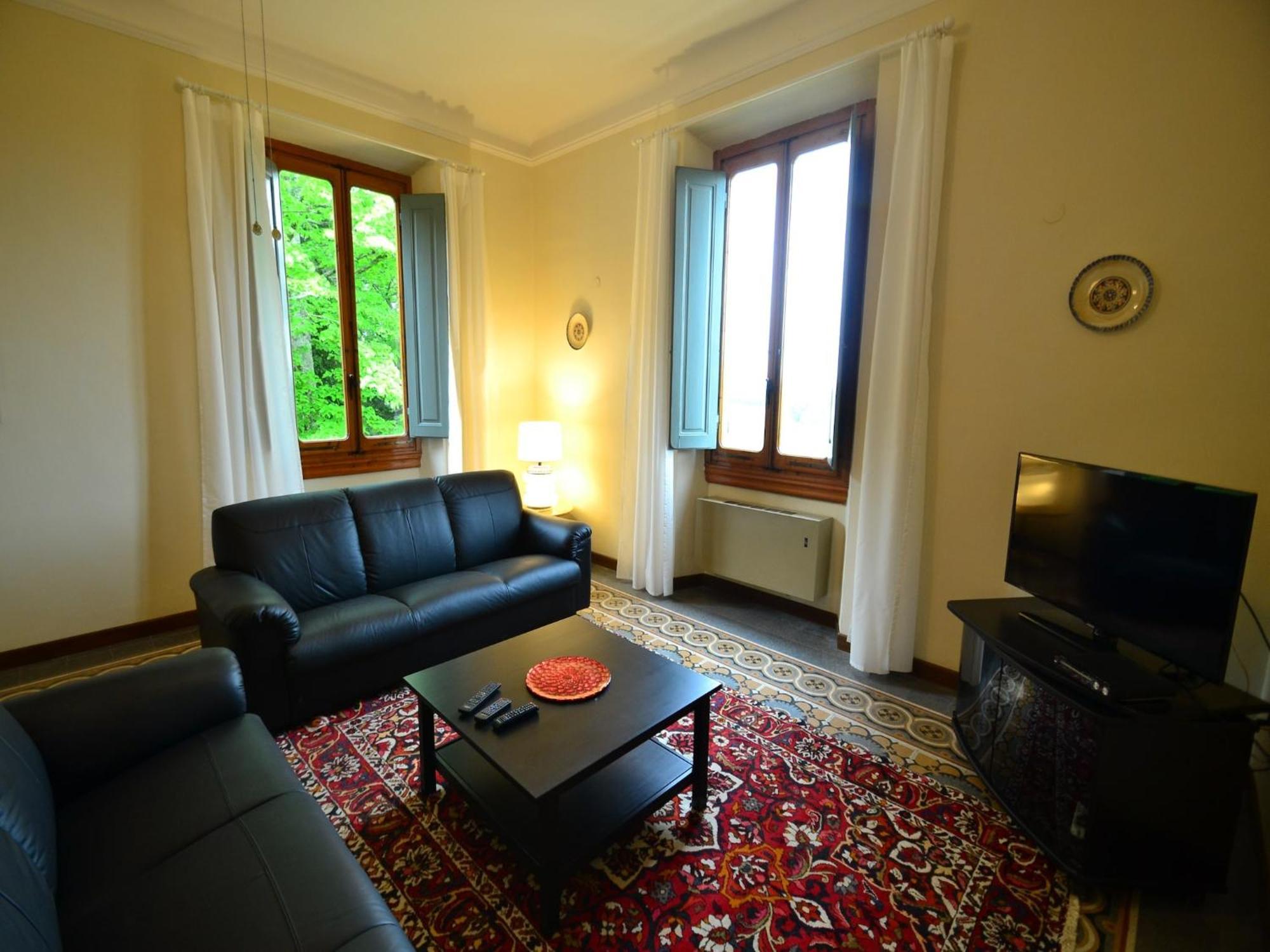 Lovely Holiday Home In Montefiridolfi With Hill View Exteriér fotografie
